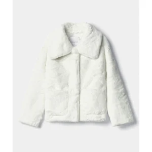 Cappotto In Pelliccia Ecofur Bianco